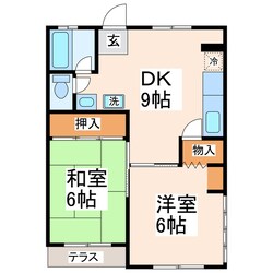 東海学園前駅 徒歩23分 1階の物件間取画像